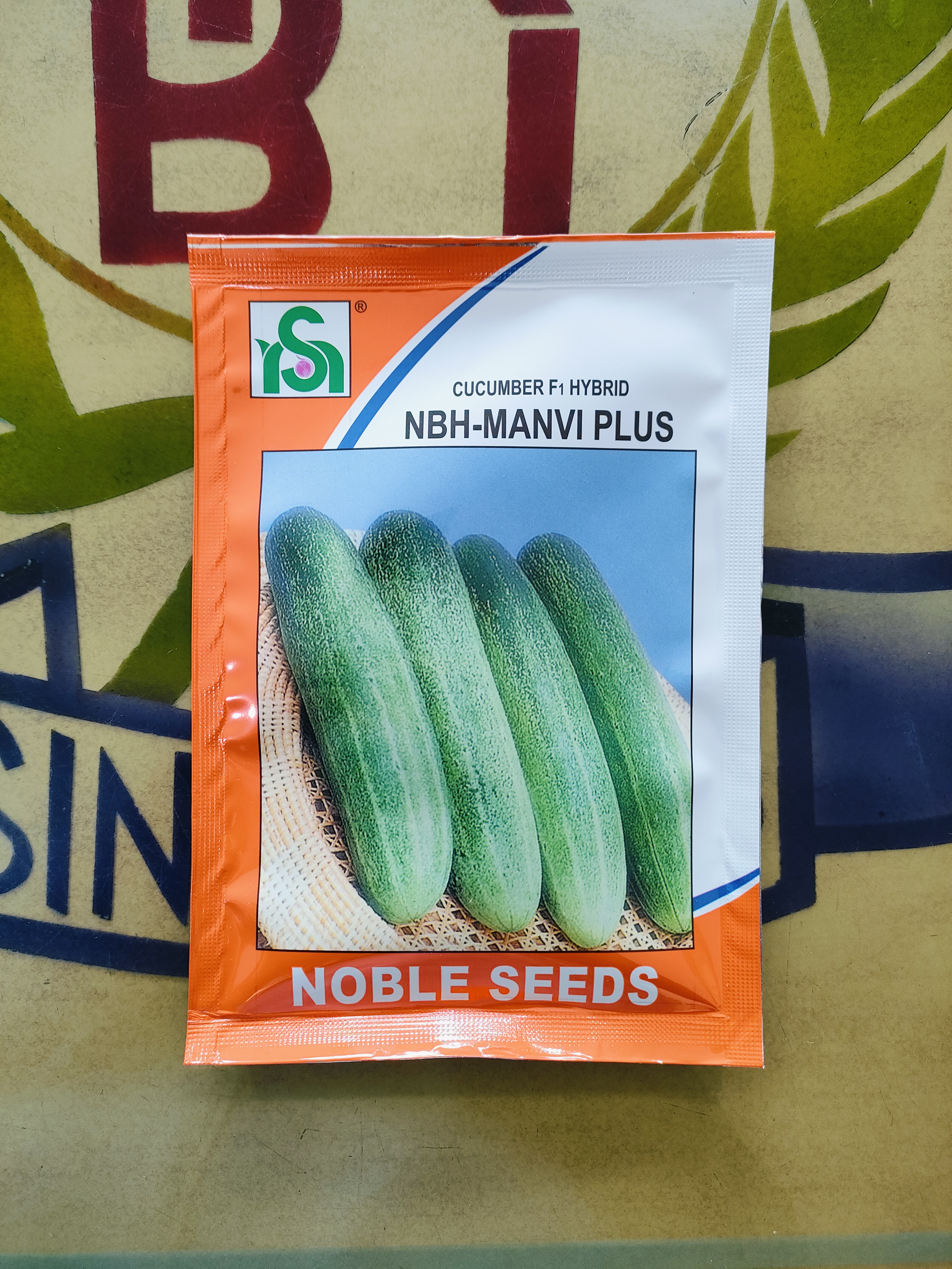 NBH - Manvi Plus - 10g | Cucumber ( Kheera ) F1 Hybrid | Noble Seeds