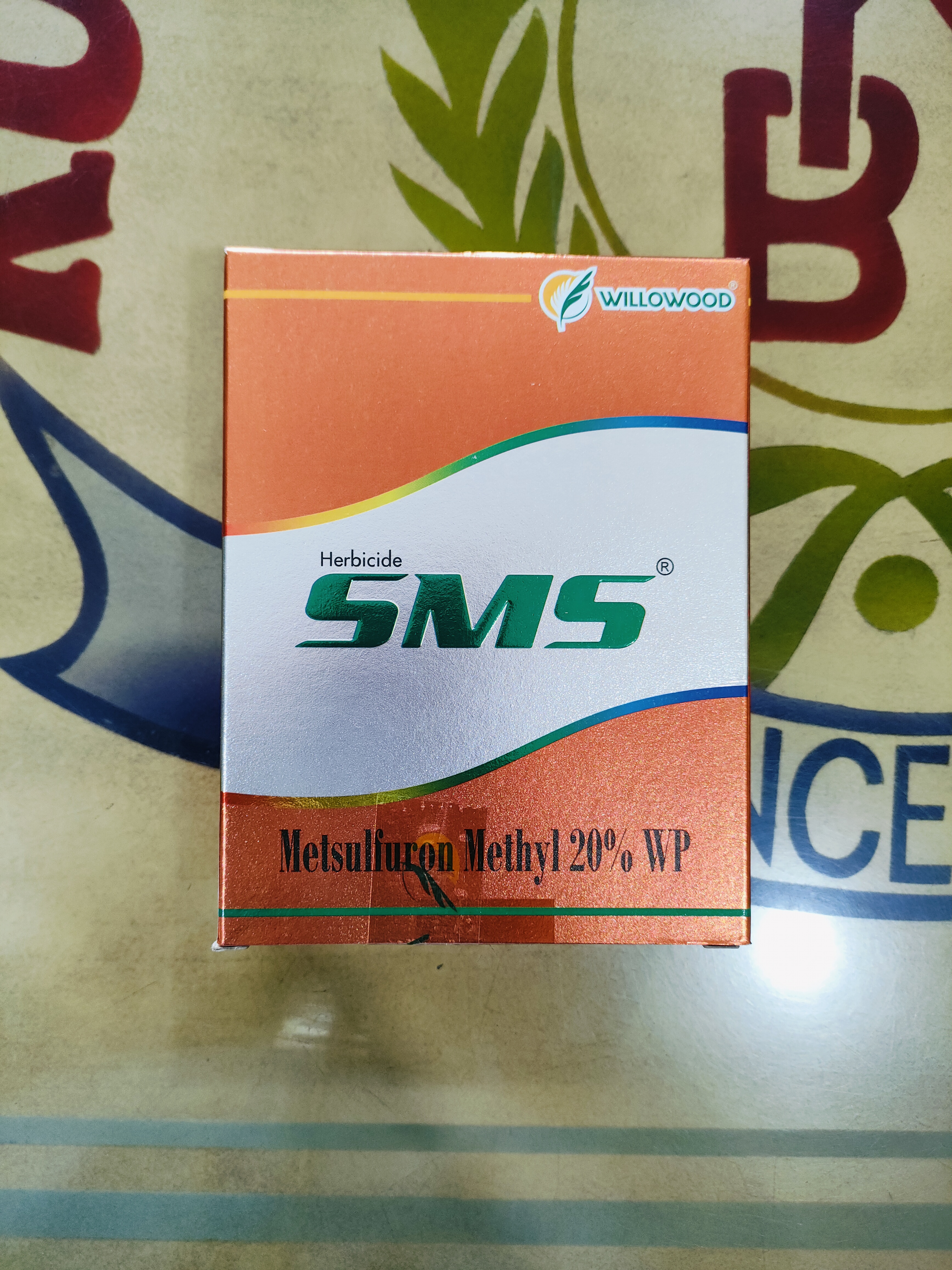 SMS Herbicide - (Metsulfuron Methyl 20% WP)  | 8g + 200ml | Willowood