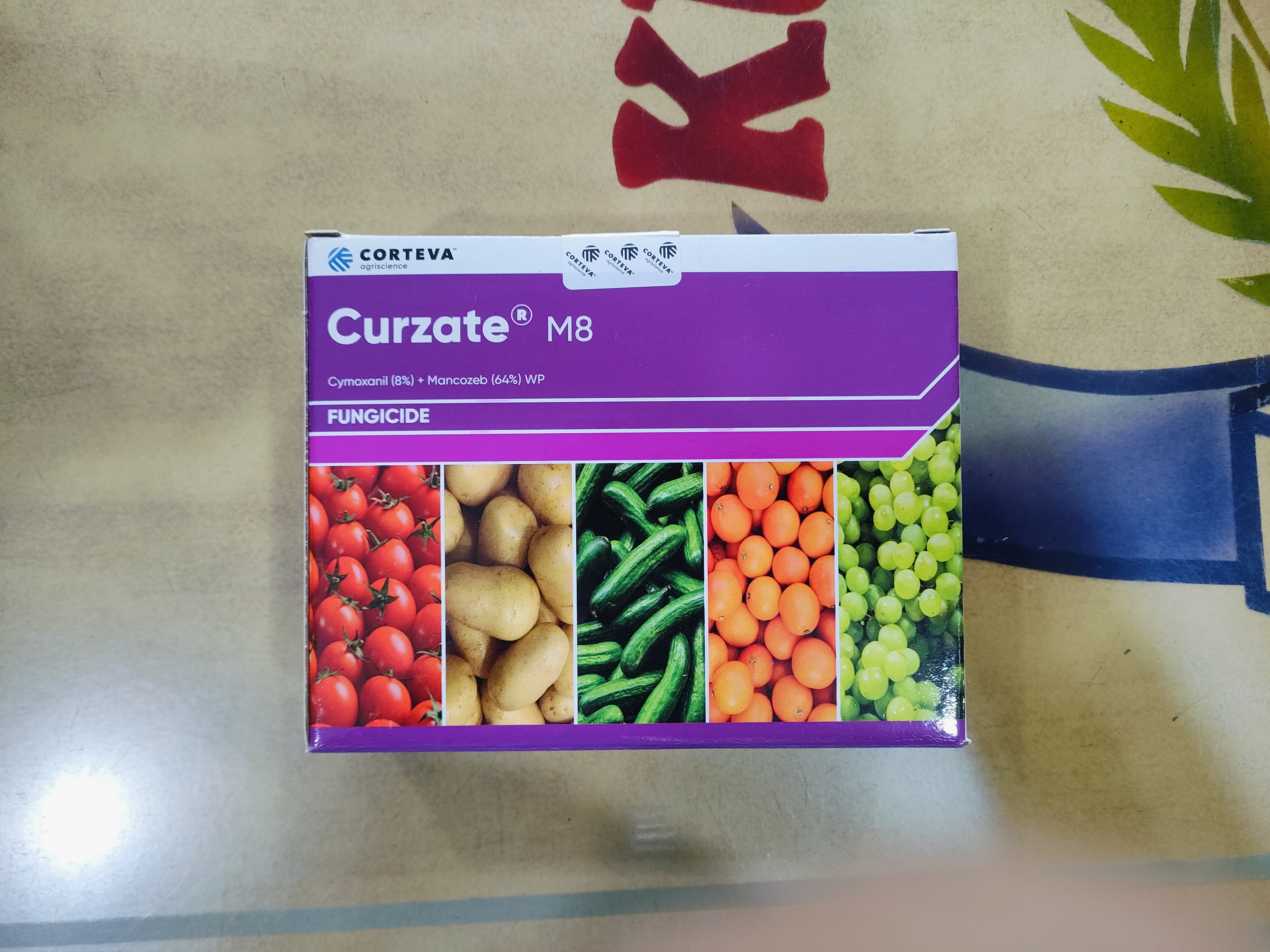 Corteva Curzate M8 |100g | (Cymoxanil 8% + Mancozeb 64% WP) - Fungicide