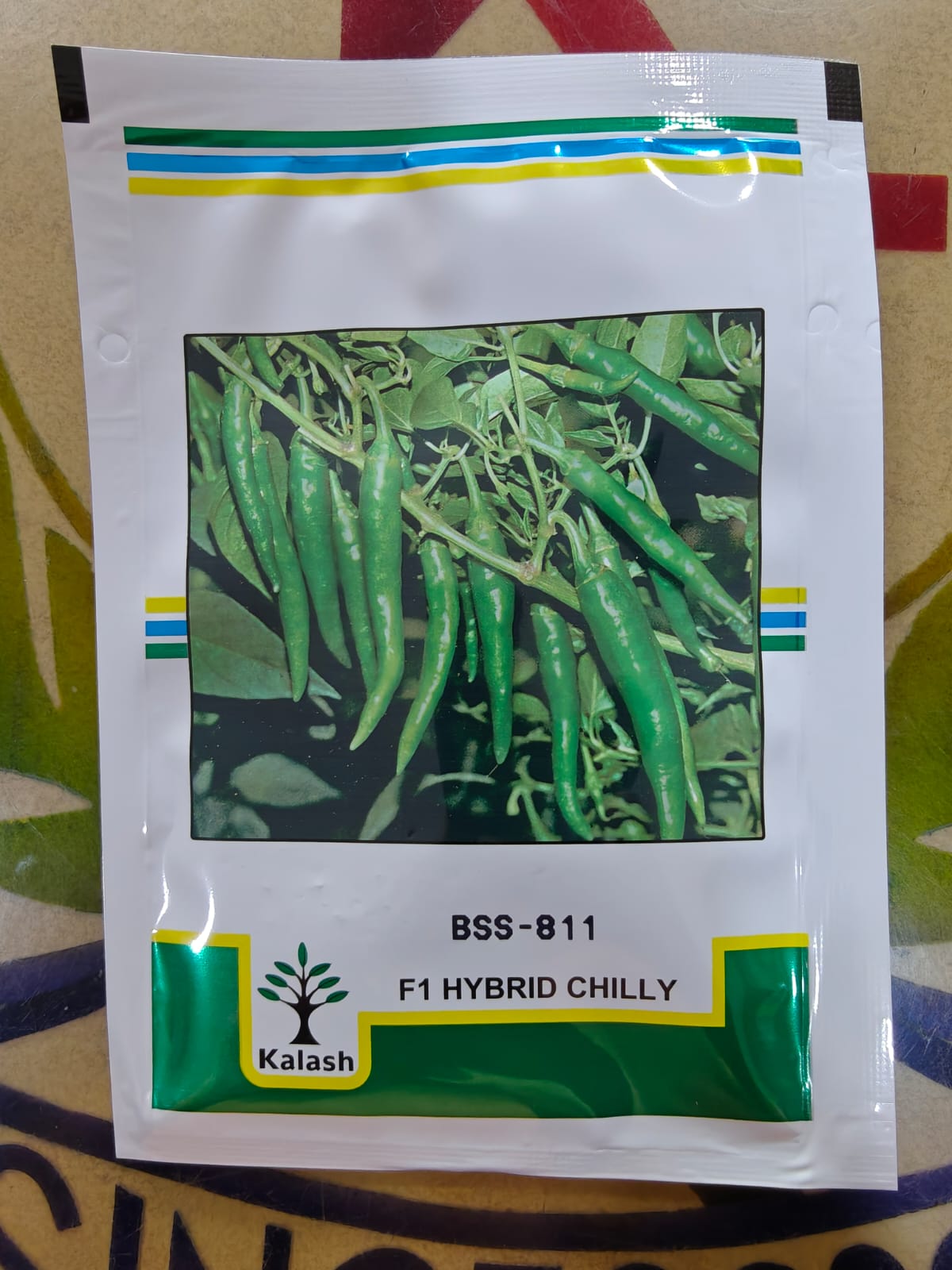 Kalash Seeds BSS-811 F1 Hybrid Chilly Seeds